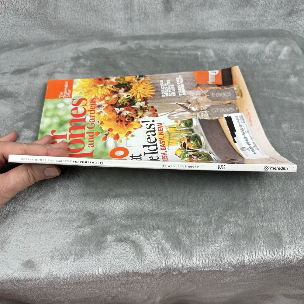 Better Homes and Gardens Magazine September 2013 Fall